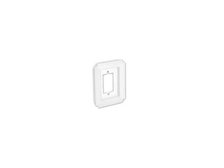 RECESSED ELECTRICAL BLOCK WHITE