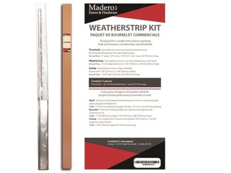 3' COMMERCIAL SILL & WEATHERSTRIP KIT