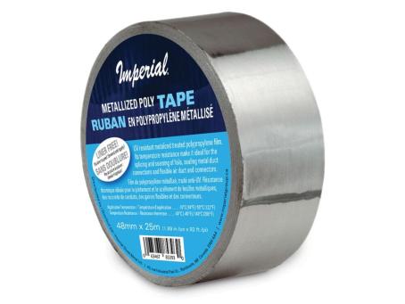 METALLIZED POLY TAPE 48mmx25m