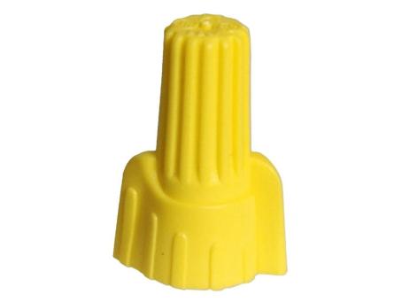 WINGED WIRE CONNECTOR YELLOW 12pk