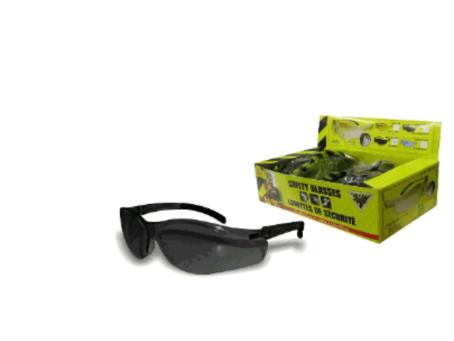 WORKHORSE ANTI-FOG SAFETY GLASSES 12 PACK SMOKED LENS