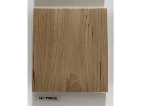 1x6-10 S4S CLEAR MAPLE