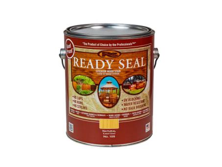 READY SEAL EXTERIOR WOOD STAIN & SEALER NATURAL 3.78L