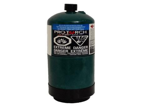 PRO TORCH PROPANE CAMPING CYLINDER GREEN 16.5OZ