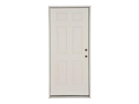 3/0x6/8 2x6 LH 6-PANEL FIBERGLASS DOOR